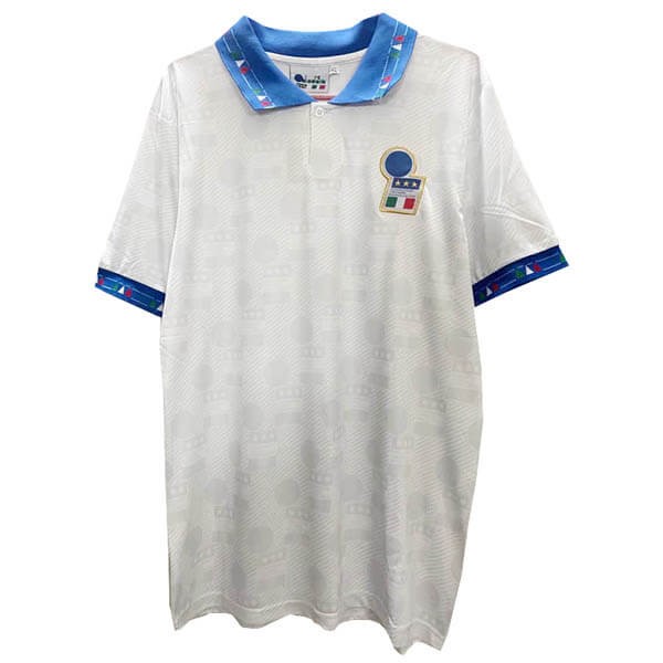 Tailandia Camiseta Italy Diadora 2nd Retro 1994 Blanco
